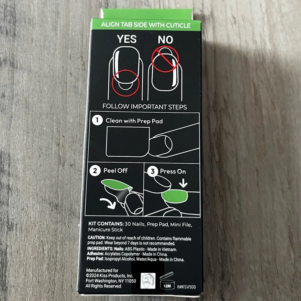 NEW IN BOX | Kate Spade x impress Press On Nails 💅 - Picture 2 of 4